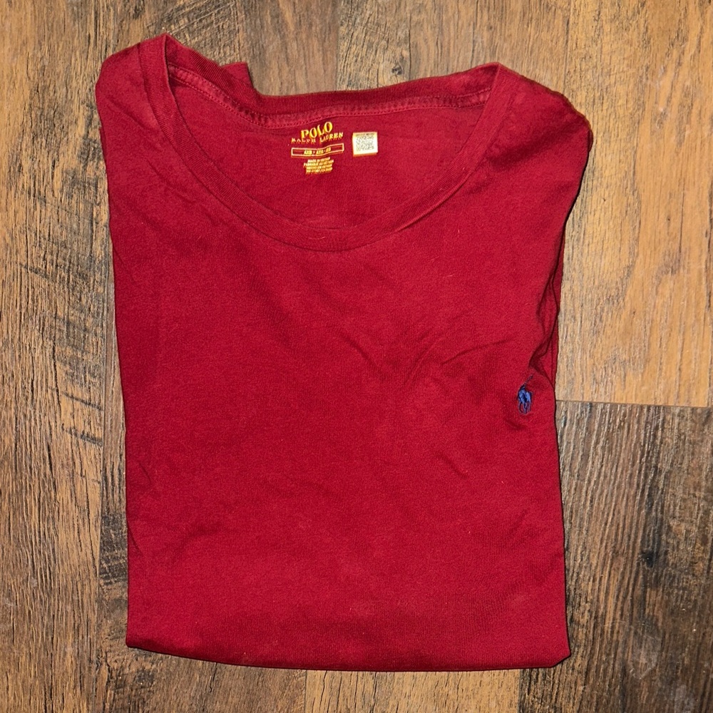 Polo by Ralph Lauren Men's Crimson Tee